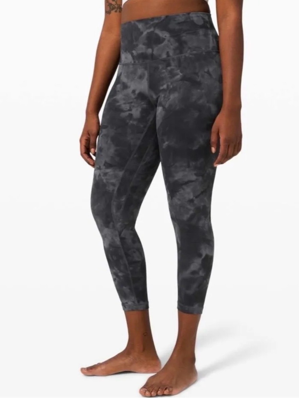 Lululemon Align Pant 25" *Diamond Dye Diamond Dye Pitch Grey Graphite